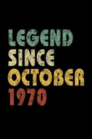 Cover of Legend Since October 1970