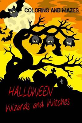 Book cover for Halloween Wizards and Witches