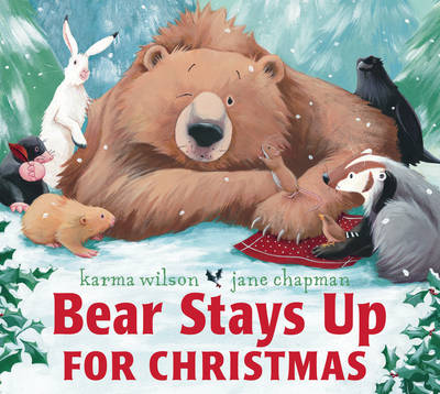 Book cover for Bear Stays Up for Christmas