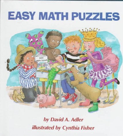 Book cover for Easy Math Puzzles