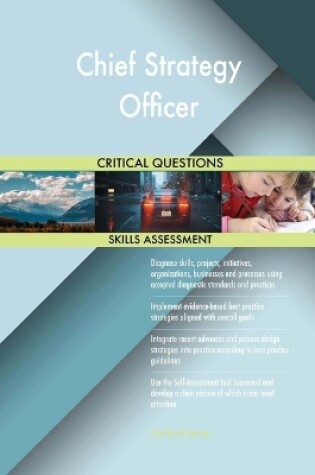 Cover of Chief Strategy Officer Critical Questions Skills Assessment