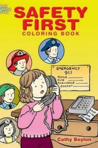 Cover of Safety First Coloring Book