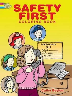 Book cover for Safety First Coloring Book