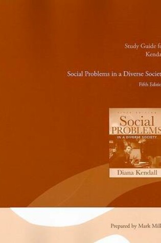 Cover of Study Guide for Social Problems in a Diverse Society