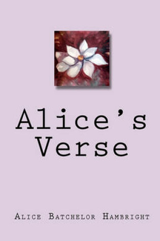 Cover of Alice's Verse