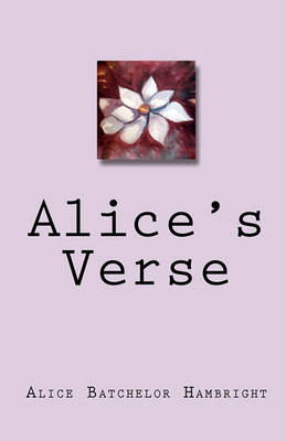 Book cover for Alice's Verse