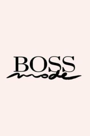 Cover of BOSS mode