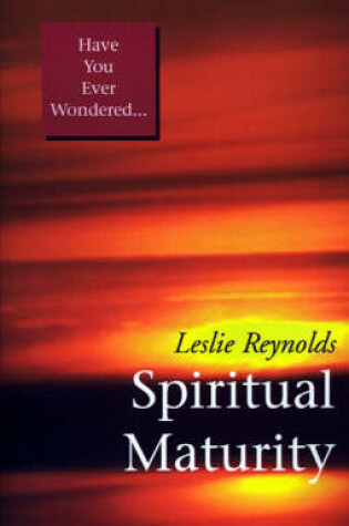 Cover of Spiritual Maturity