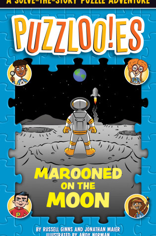 Cover of Puzzloonies! Marooned on the Moon