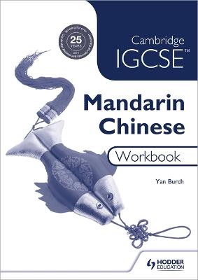 Book cover for Cambridge IGCSE Mandarin Chinese Workbook