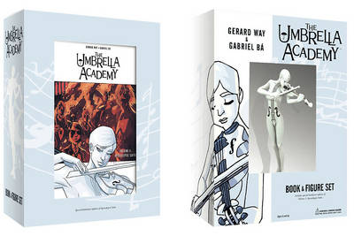 Book cover for Umbrella Academy Book and Figure Set