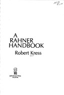 Book cover for Rahner Handbook