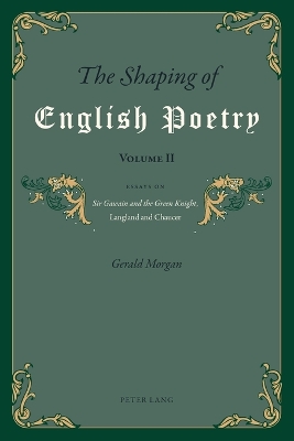 Book cover for The Shaping of English Poetry- Volume II