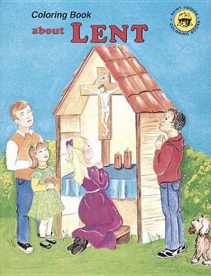 Book cover for Coloring Book about Lent