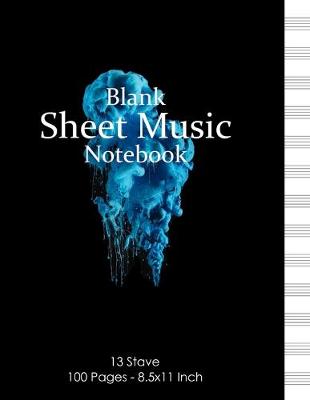 Book cover for Blank Sheet Music Notebook