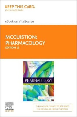 Cover of Pharmacology - Elsevier eBook on Vitalsource (Retail Access Card): a Nursing Process Approach