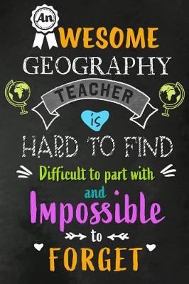 Book cover for An Awesome Geography Teacher is Hard to Find