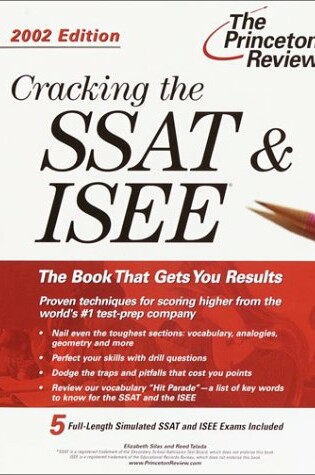 Cover of Cracking the SSAT/ISEE, 2002 Edition