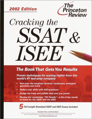 Cover of Cracking the SSAT/ISEE, 2002 Edition