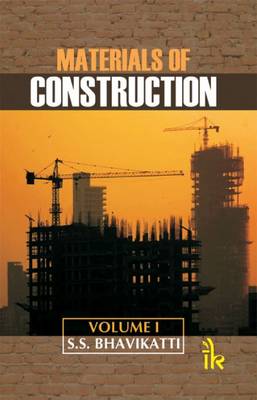 Book cover for Materials of Construction, Volume I