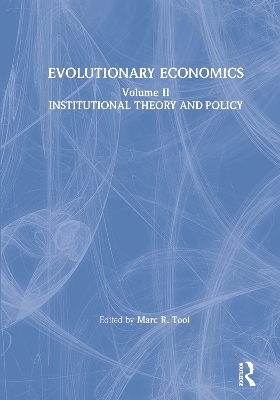 Book cover for Evolutionary Economics: v. 2