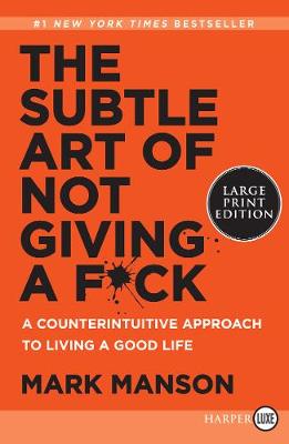 Book cover for The Subtle Art of Not Giving a F*ck