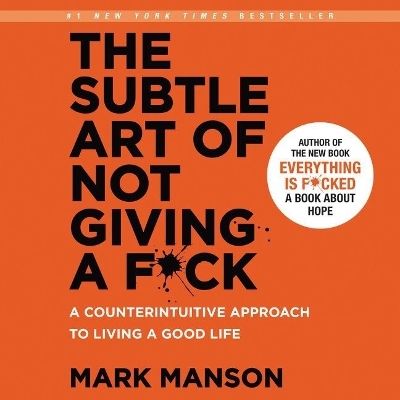 Book cover for The Subtle Art of Not Giving a F*ck