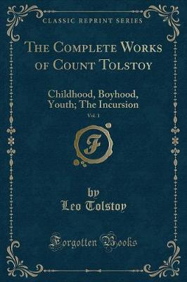 Book cover for The Complete Works of Count Tolstoy, Vol. 1