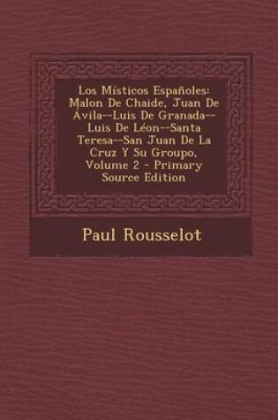 Cover of Los Misticos Espanoles