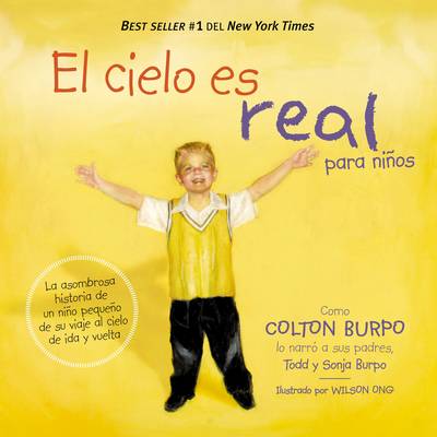 Book cover for El cielo es real - edición ilustrada para niños