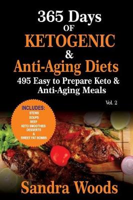 Book cover for 365 Days of Ketogenic and Anti-Aging Diets