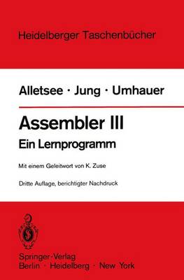 Cover of Assembler III