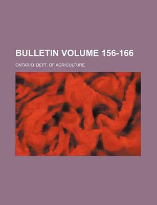 Book cover for Bulletin Volume 156-166