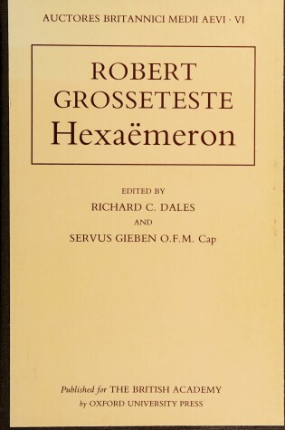 Cover of Hexaemeron