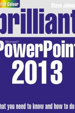 Cover of Brilliant PowerPoint 2013