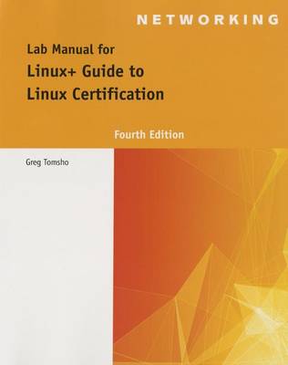 Book cover for Lab Manual for Eckert's Linux+ Guide to Linux Certification, 4th