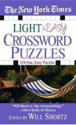 Book cover for The New York Times Light and Easy Crossword Puzzles