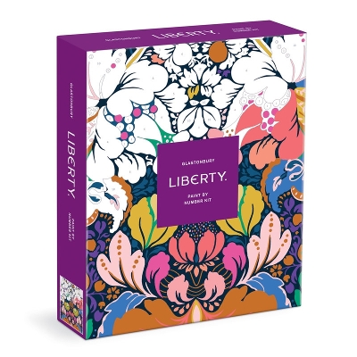 Book cover for Liberty Glastonbury Paint By Number Kit