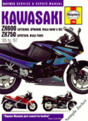 Book cover for Kawasaki ZXR750 (Ninja ZX-7 and ZXR750) Fours Service and Repair Manual