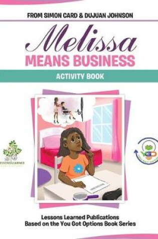 Cover of Melissa Means Business Activity Book