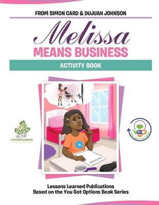 Book cover for Melissa Means Business Activity Book