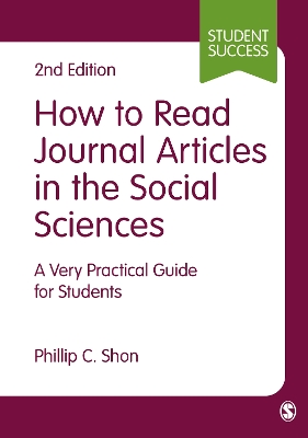 Cover of How to Read Journal Articles in the Social Sciences