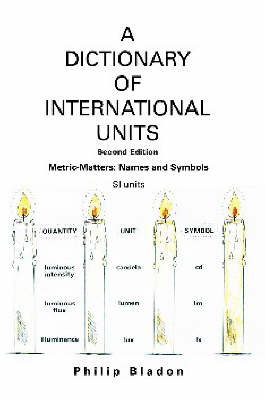 Cover of A Dictionary of International Units Metric-matters