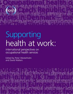 Book cover for Supporting Health at Work