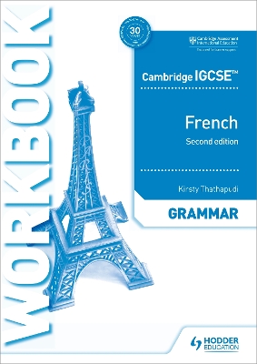 Book cover for Cambridge IGCSE™ French Grammar Workbook Second Edition