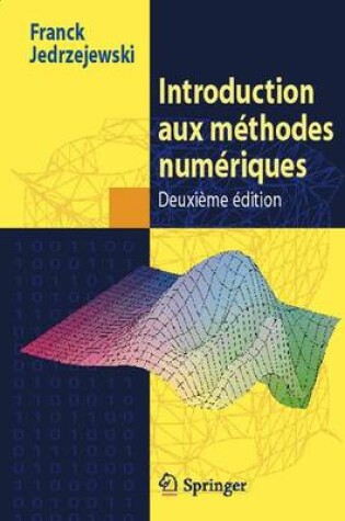 Cover of Introduction Aux Methodes Numeriques