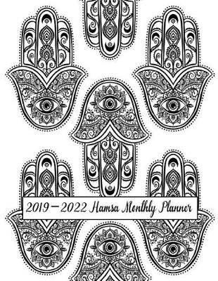 Book cover for 2019-2022 Hamsa Monthly Planner