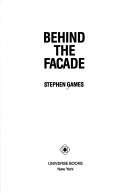 Book cover for Behind the Facade