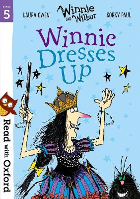 Cover of Read with Oxford: Stage 5: Winnie and Wilbur: Winnie Dresses Up