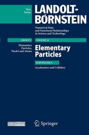 Cover of Elementary Particles - Accelerators and Colliders